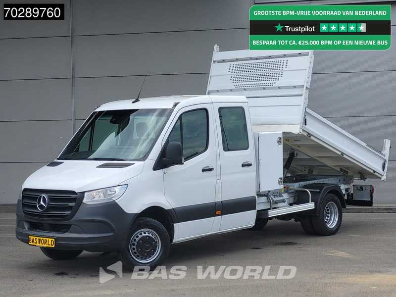 Mercedes-Benz Sprinter 514 CDI Open Laadbak met Kist Dubbel Cabine Dubbellucht 3,5t Trekhaak Airco Cruise MBUX CarPlay Euro6 Pritsche Pickup Open Box 2 - Open body delivery van: picture 1 Mercedes-Benz Sprinter 514 CDI Open Laadbak met Kist Dubbel Cabine Dubbellucht 3,5t Trekhaak Airco Cruise MBUX CarPlay Euro6 Pritsche Pickup Open Box 2 - Open body delivery van: picture 1