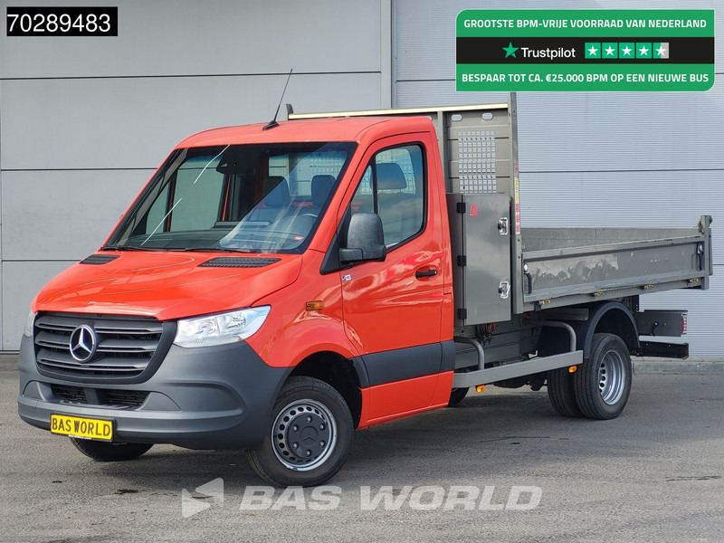 Mercedes-Benz Sprinter 514 CDI Open Laadbak met Kist Dubbellucht 3,5t Trekhaak Airco Cruise Euro6 Pritsche Pickup Open Box 2m3 Airco Trekhaak Cruise co - Open body delivery van: picture 1 Mercedes-Benz Sprinter 514 CDI Open Laadbak met Kist Dubbellucht 3,5t Trekhaak Airco Cruise Euro6 Pritsche Pickup Open Box 2m3 Airco Trekhaak Cruise co - Open body delivery van: picture 1