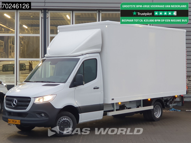 Mercedes-Benz Sprinter 515 CDI Automaat 1000kg Laadklep Zijdeur Dubbellucht Bakwagen MBUX Airco Cruise CarPlay D'Hollandia Euro6 Koffer Meubelbak 21m3 - Box van: picture 1 Mercedes-Benz Sprinter 515 CDI Automaat 1000kg Laadklep Zijdeur Dubbellucht Bakwagen MBUX Airco Cruise CarPlay D'Hollandia Euro6 Koffer Meubelbak 21m3 - Box van: picture 1