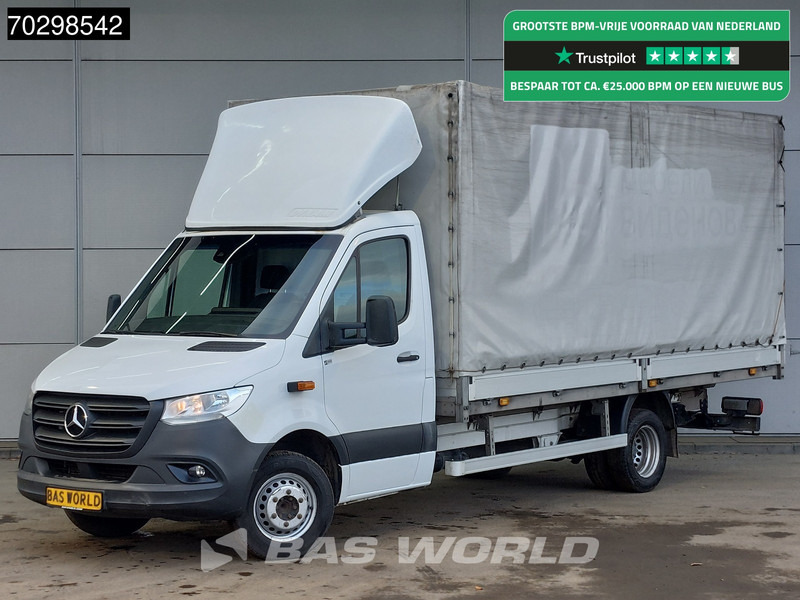Mercedes-Benz Sprinter 519 CDI 3.0L V6 Automaat 484cm Dubbellucht Huif Bakwagen 190PK Airco Cruise Euro6 Meubelbak Koffer Airco - Curtain side van: picture 1 Mercedes-Benz Sprinter 519 CDI 3.0L V6 Automaat 484cm Dubbellucht Huif Bakwagen 190PK Airco Cruise Euro6 Meubelbak Koffer Airco - Curtain side van: picture 1