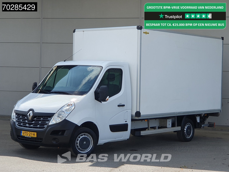 Renault Master 130pk Laadklep Bakwagen Airco Euro6 Meubelbak Koffer 21m3 Airco - Box van: picture 1 Renault Master 130pk Laadklep Bakwagen Airco Euro6 Meubelbak Koffer 21m3 Airco - Box van: picture 1