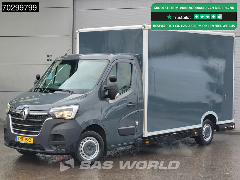 Renault Master 150PK Luchtvering Automaat Bakwagen Lowliner LED Airco Cruise Camera Euro6 Meubelwagen Koffer Verkoopwagen 18m3 Airco Cruise control - Box van: picture 1 Renault Master 150PK Luchtvering Automaat Bakwagen Lowliner LED Airco Cruise Camera Euro6 Meubelwagen Koffer Verkoopwagen 18m3 Airco Cruise control - Box van: picture 1