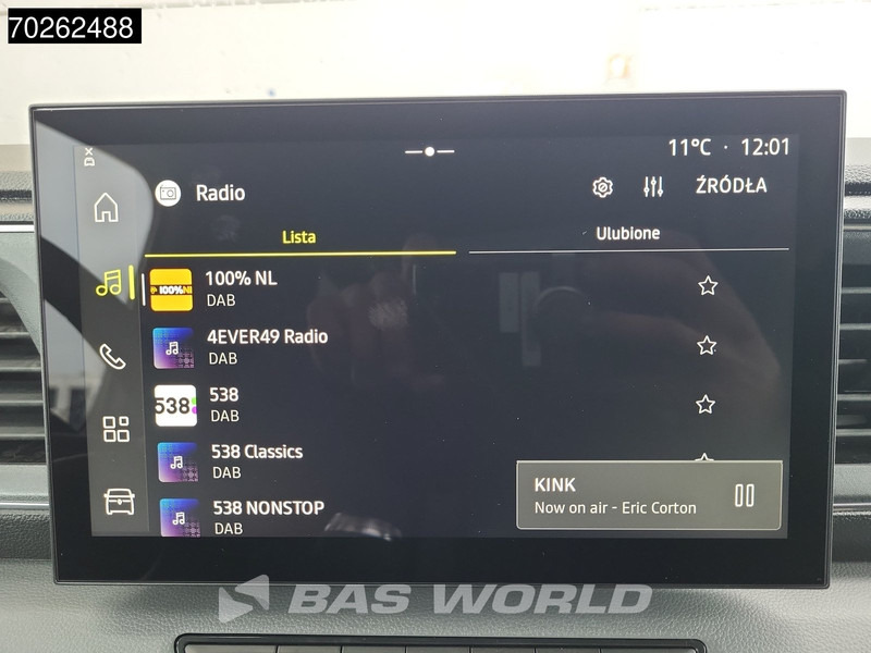 New Curtain side van Renault Master 170pk Schuifzeilen met Laadklep 2025 Model LED Carplay Airco Cruise Schuifzeil Zeilen Koffer Meubelbak 21m3 Airco Cruise control: picture 15