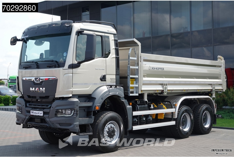 New Tipper MAN TGS 33.480 TGS 6X6 6x6 3-Way Kipper Big-Axle Euro 6: picture 6
