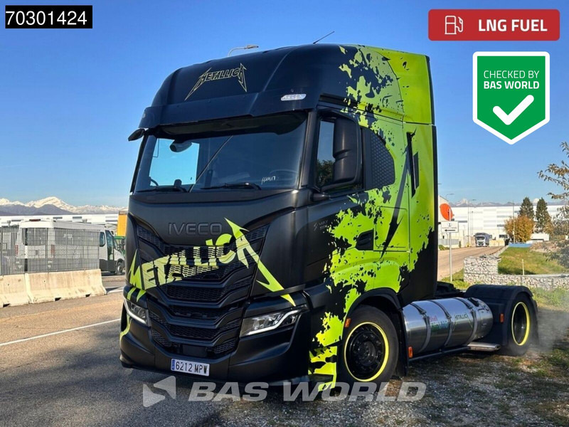 Iveco S-Way 460 4X2 Metallica Edition! LNG Full-Air Retarder 2xTanks Standklima Euro 6 - Tractor unit: picture 1 Iveco S-Way 460 4X2 Metallica Edition! LNG Full-Air Retarder 2xTanks Standklima Euro 6 - Tractor unit: picture 1