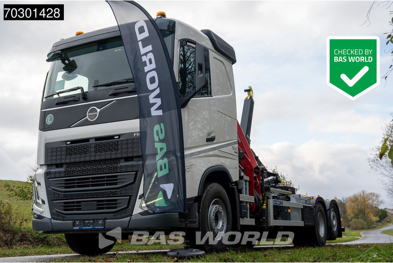 Volvo FH 500 6X2 NEW! Penz Crane 15Z9.50R HIAB Opt 20S56 abroller Automatic - Hook lift truck, Crane truck: picture 1 Volvo FH 500 6X2 NEW! Penz Crane 15Z9.50R HIAB Opt 20S56 abroller Automatic - Hook lift truck, Crane truck: picture 1