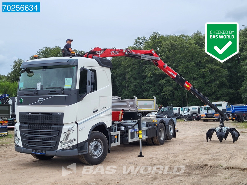 Volvo FH 500 6X2 PENZ 15Z9.50E Crane Hyva 20T HOOK Euro 6 - Hook lift truck, Crane truck: picture 1 Volvo FH 500 6X2 PENZ 15Z9.50E Crane Hyva 20T HOOK Euro 6 - Hook lift truck, Crane truck: picture 1