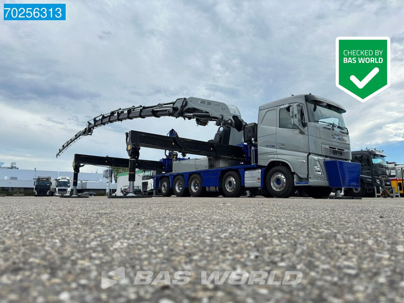 Volvo FH 540 10X4 NEW! Effer 2255 Kran Crane Lift-Lenkachse ACC Navi - Dropside/ Flatbed truck, Crane truck: picture 2 Volvo FH 540 10X4 NEW! Effer 2255 Kran Crane Lift-Lenkachse ACC Navi - Dropside/ Flatbed truck, Crane truck: picture 2