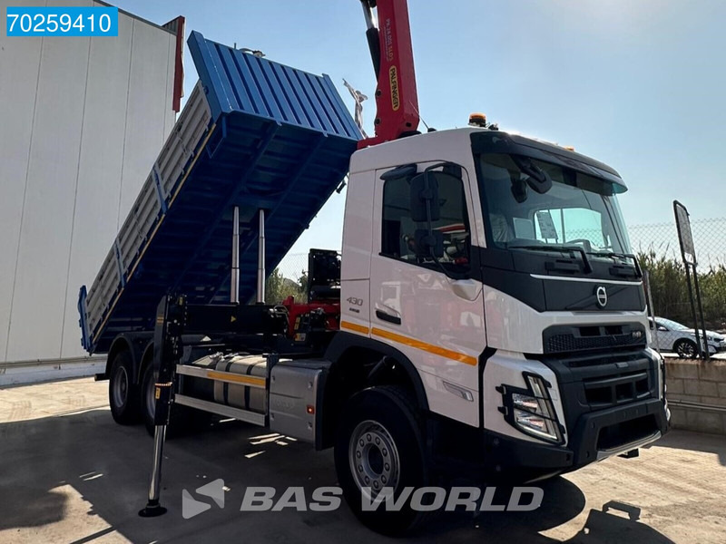 Volvo FMX 430 6X4 Palfinger PK24.001 SLD5 Kran Crane 12m3 Big-Axle Euro 6 - Tipper, Crane truck: picture 5 Volvo FMX 430 6X4 Palfinger PK24.001 SLD5 Kran Crane 12m3 Big-Axle Euro 6 - Tipper, Crane truck: picture 5
