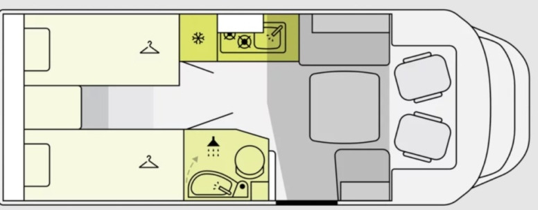 Etrusco T 6.9 SBC - Semi-integrated motorhome: picture 1 Etrusco T 6.9 SBC - Semi-integrated motorhome: picture 1