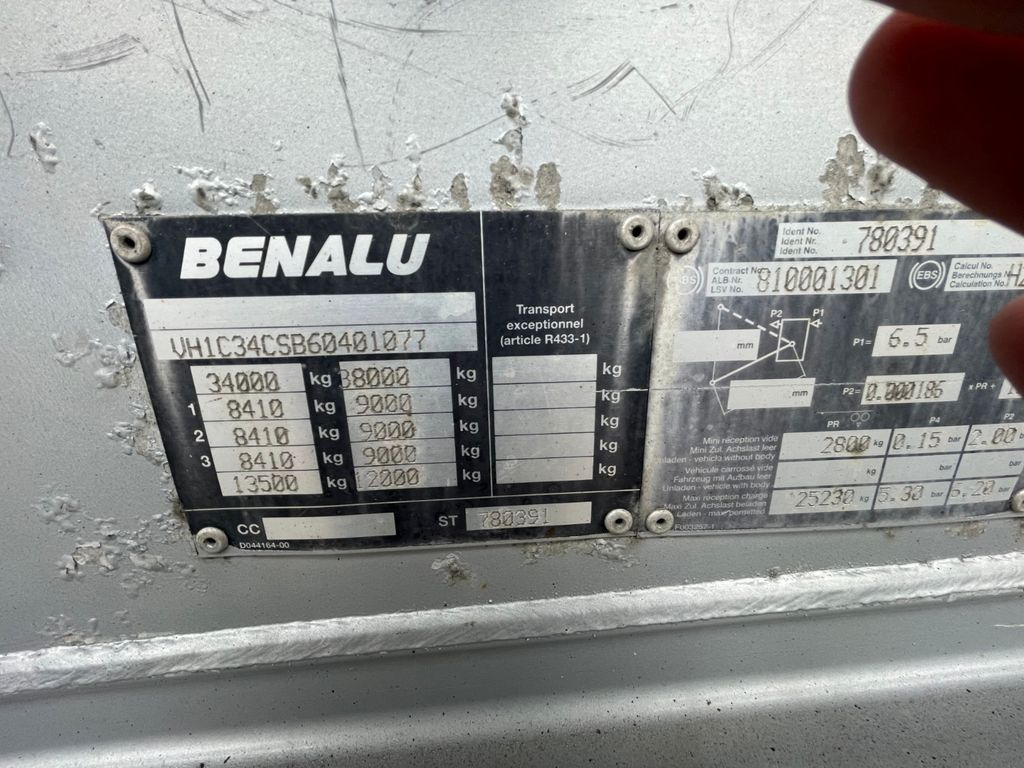 Silo semi-trailer Benalu SILO 60: picture 12