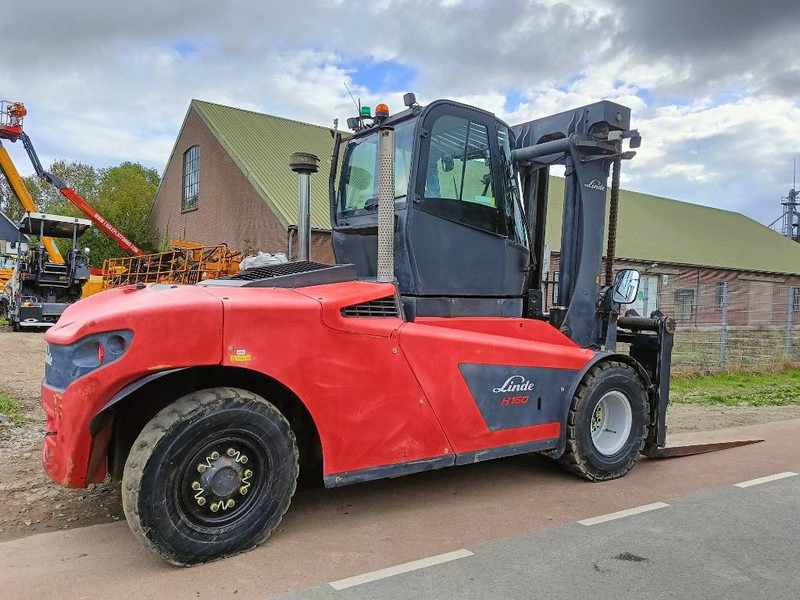 Linde H 160/1200 16 ton heftruck forklift stapler - Diesel forklift: picture 4 Linde H 160/1200 16 ton heftruck forklift stapler - Diesel forklift: picture 4