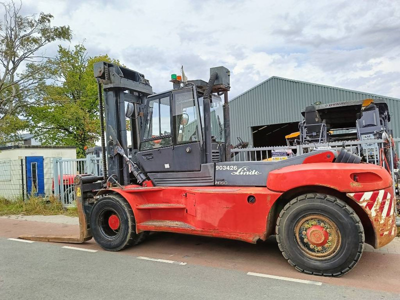 Linde H160 diesel 16T heftruck forklift stapler low mast - Diesel forklift: picture 1 Linde H160 diesel 16T heftruck forklift stapler low mast - Diesel forklift: picture 1