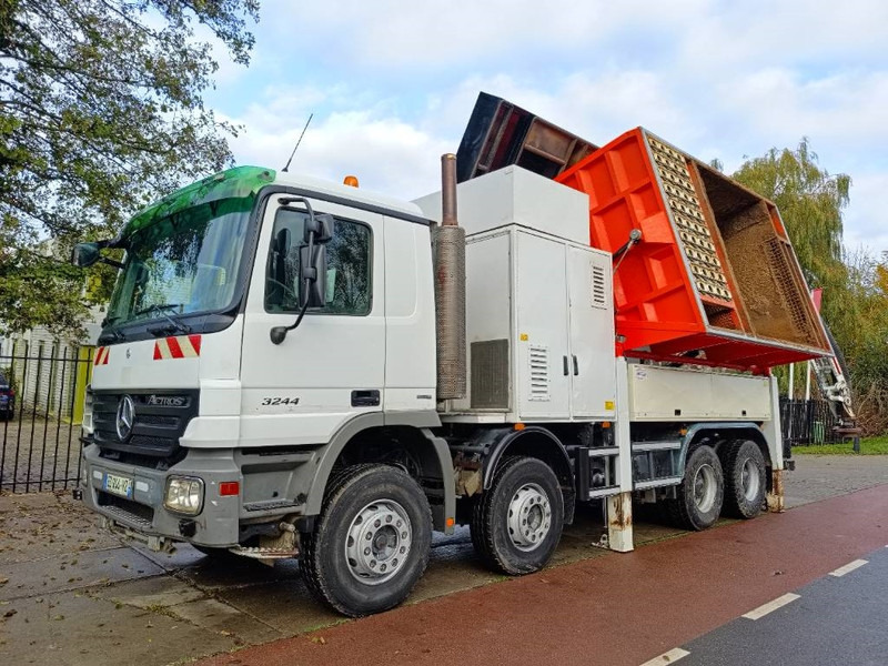 Vacuum truck MERCEDS benz actros RSP ESE 32/8-DV-K saugbagger: picture 8