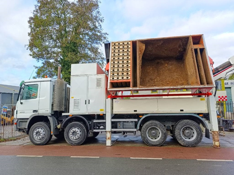 Vacuum truck MERCEDS benz actros RSP ESE 32/8-DV-K saugbagger: picture 9
