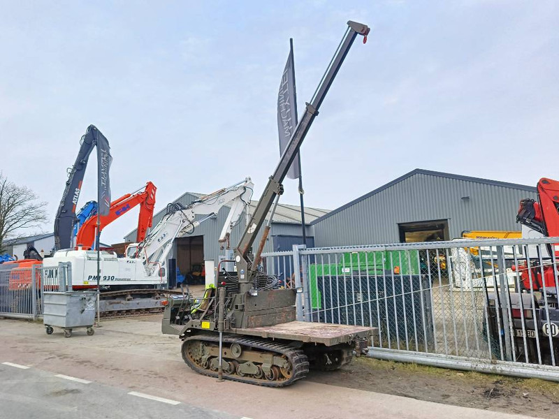 Yanmar C 30 R rups tracked dumper + crane 980 kg winch - Dumper: picture 4 Yanmar C 30 R rups tracked dumper + crane 980 kg winch - Dumper: picture 4