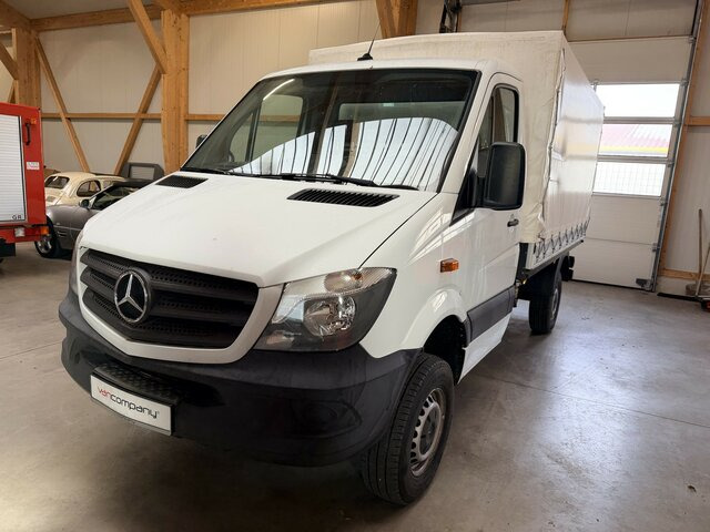 Open body delivery van MERCEDES-BENZ Sprinter 316 CDI Pritsche 4x4 Allrad Plane...: picture 18