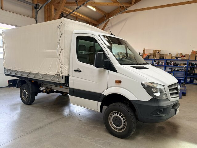 Open body delivery van MERCEDES-BENZ Sprinter 316 CDI Pritsche 4x4 Allrad Plane...: picture 16