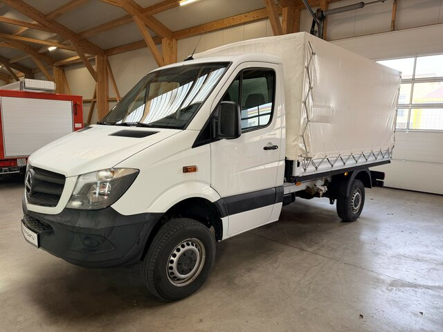 Open body delivery van MERCEDES-BENZ Sprinter 316 CDI Pritsche 4x4 Allrad Plane...: picture 12