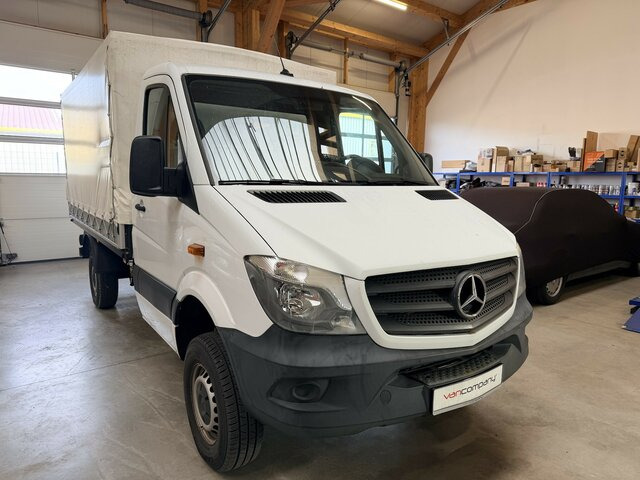 Open body delivery van MERCEDES-BENZ Sprinter 316 CDI Pritsche 4x4 Allrad Plane...: picture 19