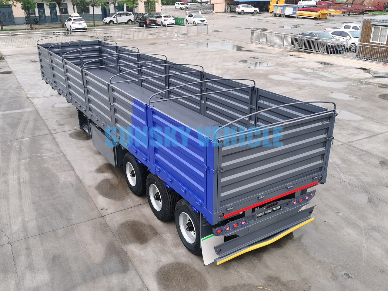 Leasing of SUNSKY Drop Side semi trailer SUNSKY Drop Side semi trailer: picture 9