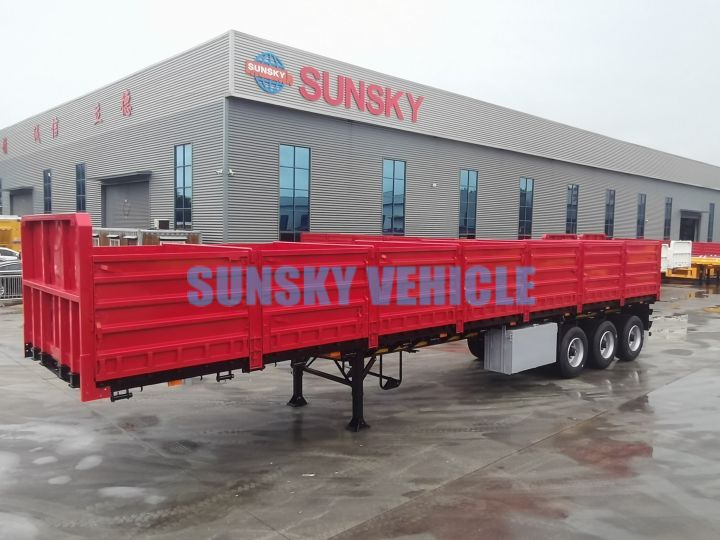 Leasing of SUNSKY Drop Side semi trailer SUNSKY Drop Side semi trailer: picture 11