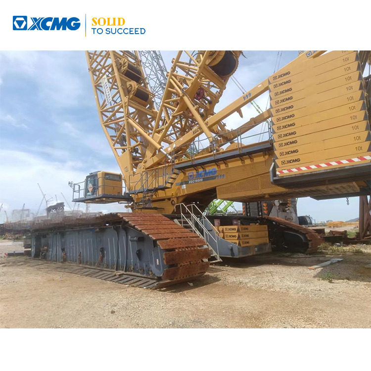 XCMG Manufacturer Second Hand Large Knuckle Boom Crane 1250 Ton XGC16000 Used Crawler Crane For Sale - Crawler crane: picture 1 XCMG Manufacturer Second Hand Large Knuckle Boom Crane 1250 Ton XGC16000 Used Crawler Crane For Sale - Crawler crane: picture 1