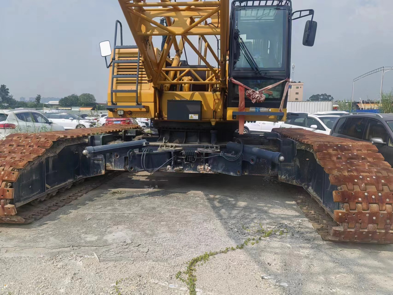 XCMG Official Used 100 Ton Mobile Crane XGC100A Hydraulic Lattice Boom Crawler Crane For Sale - Crawler crane: picture 4 XCMG Official Used 100 Ton Mobile Crane XGC100A Hydraulic Lattice Boom Crawler Crane For Sale - Crawler crane: picture 4