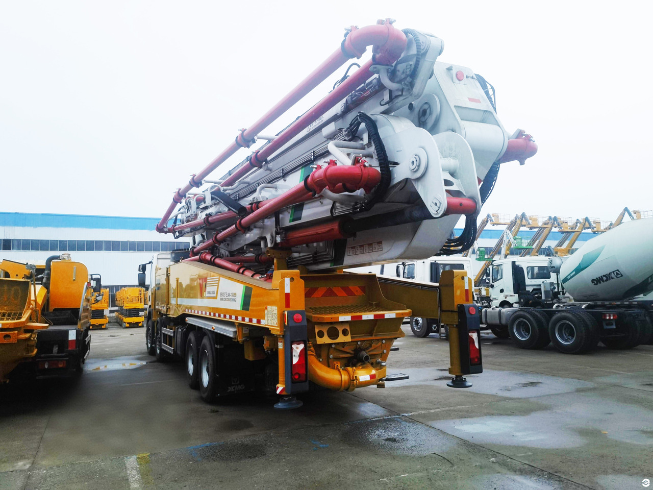 XCMG official HB62V 62m Schwing used concrete pump truck price - Concrete pump truck: picture 2 XCMG official HB62V 62m Schwing used concrete pump truck price - Concrete pump truck: picture 2