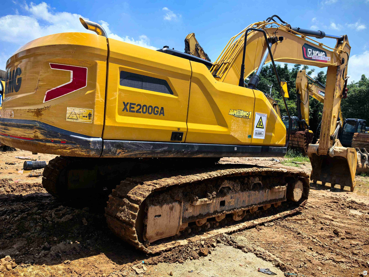 Crawler excavator XCMG used 2024 official 20ton hydraulic crawler excavator XE200GA price: picture 6 Crawler excavator XCMG used 2024 official 20ton hydraulic crawler excavator XE200GA price: picture 6