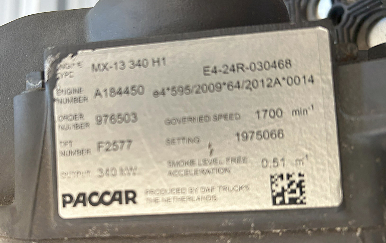 DAF COOLANT PUMP DAF XF 106 - Coolant pump: picture 2 DAF COOLANT PUMP DAF XF 106 - Coolant pump: picture 2
