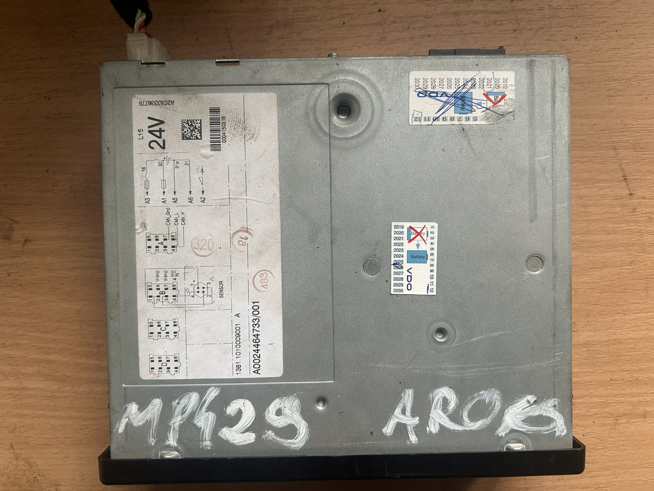MERCEDES-BENZ AROCS MP4 A0024464733 - Tachograph: picture 2 MERCEDES-BENZ AROCS MP4 A0024464733 - Tachograph: picture 2