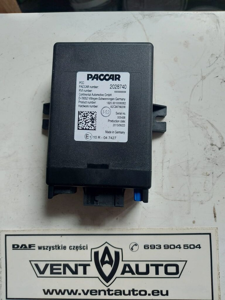 Paccar 2028740 DAF XF 106 truck - ECU for Truck: picture 1 Paccar 2028740 DAF XF 106 truck - ECU for Truck: picture 1