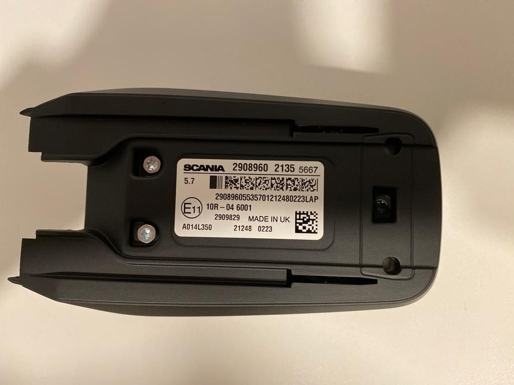 Scania Camera Front NGS 2497567 2297920 Scania Euro 6 truck - Sensor for Truck: picture 1 Scania Camera Front NGS 2497567 2297920 Scania Euro 6 truck - Sensor for Truck: picture 1