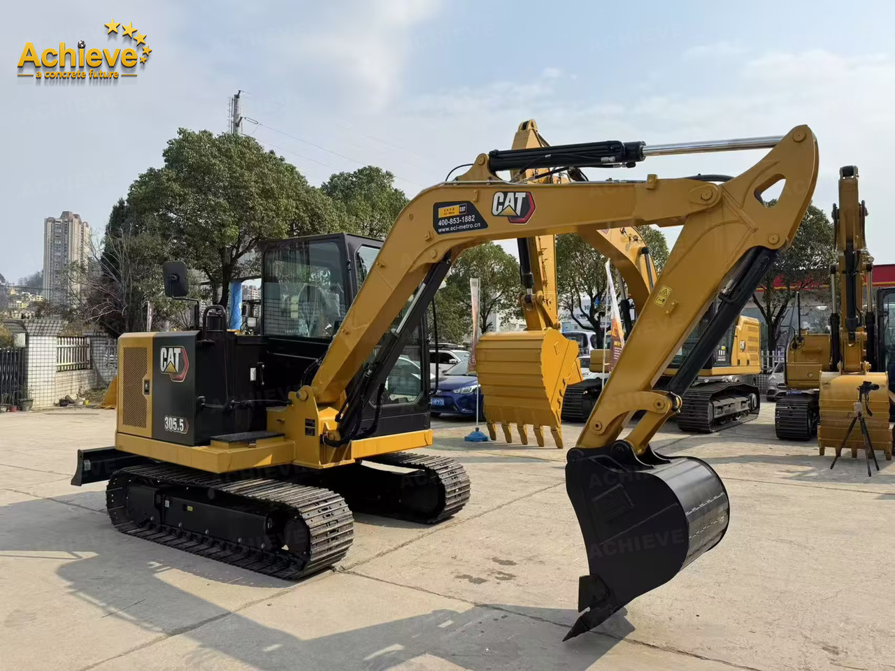 CATERPILLAR CAT® 305.5E2 small Cat C2.4 DI Mini Hydraulic Excavator 0.22 m³ 34.1 kw/rpm 35.0 kN 【ACHIEVE】 TOP CONDITION!!! - Mini excavator: picture 1 CATERPILLAR CAT® 305.5E2 small Cat C2.4 DI Mini Hydraulic Excavator 0.22 m³ 34.1 kw/rpm 35.0 kN 【ACHIEVE】 TOP CONDITION!!! - Mini excavator: picture 1