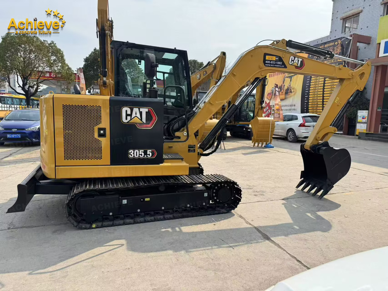 CATERPILLAR CAT® 305.5E2 small Cat C2.4 DI Mini Hydraulic Excavator 0.22 m³ 34.1 kw/rpm 35.0 kN 【ACHIEVE】 TOP CONDITION!!! - Mini excavator: picture 2 CATERPILLAR CAT® 305.5E2 small Cat C2.4 DI Mini Hydraulic Excavator 0.22 m³ 34.1 kw/rpm 35.0 kN 【ACHIEVE】 TOP CONDITION!!! - Mini excavator: picture 2