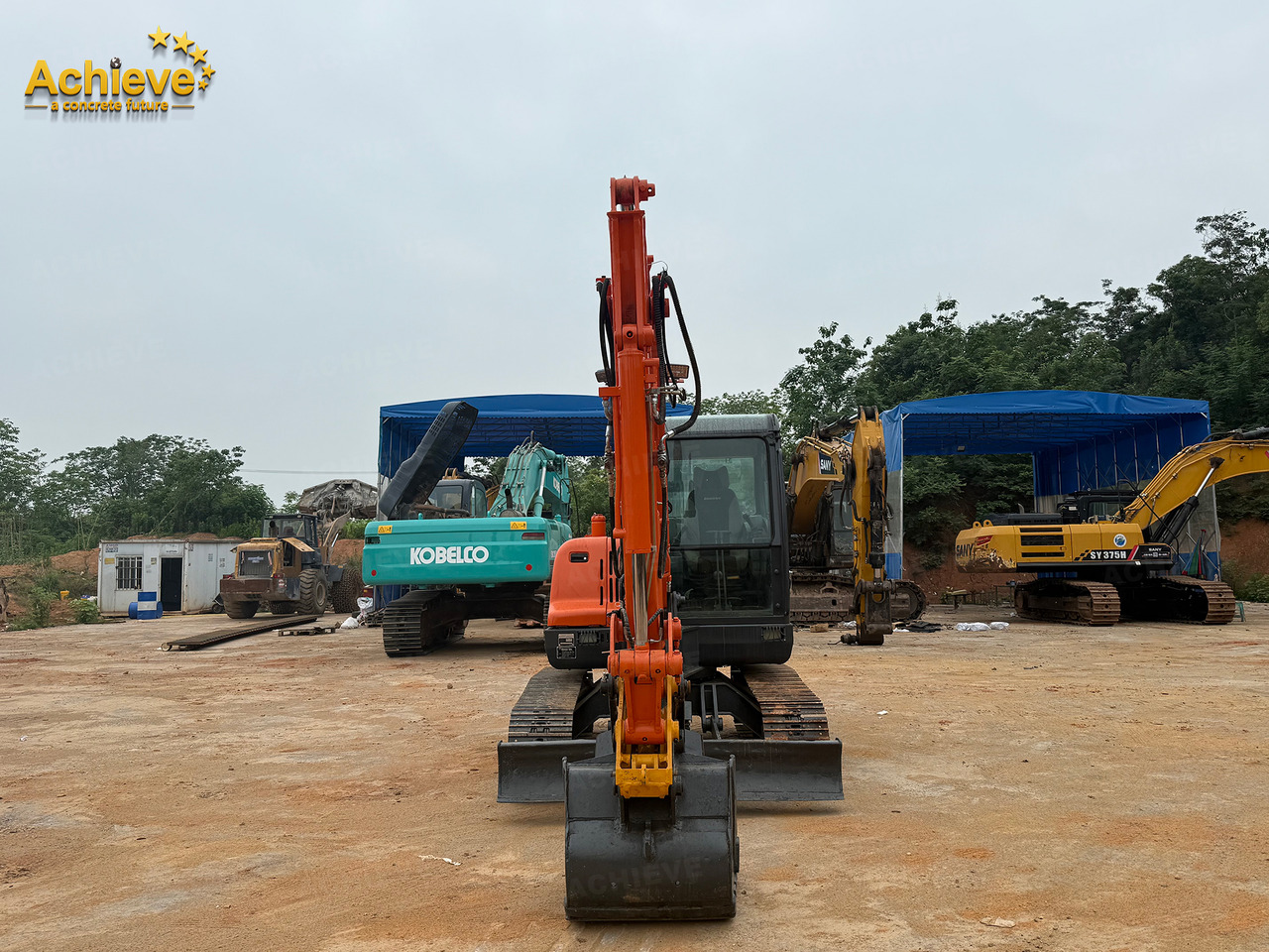 DOOSAN Diwanlun DX60-9 Excavator 38.9(52.1)/2100kW(HP) / rpm D24C 0.23m3 5700kg 4.2+2.8Ton 【ACHIEVE】 TOP CONDITION!!! - Crawler excavator: picture 3 DOOSAN Diwanlun DX60-9 Excavator 38.9(52.1)/2100kW(HP) / rpm D24C 0.23m3 5700kg 4.2+2.8Ton 【ACHIEVE】 TOP CONDITION!!! - Crawler excavator: picture 3