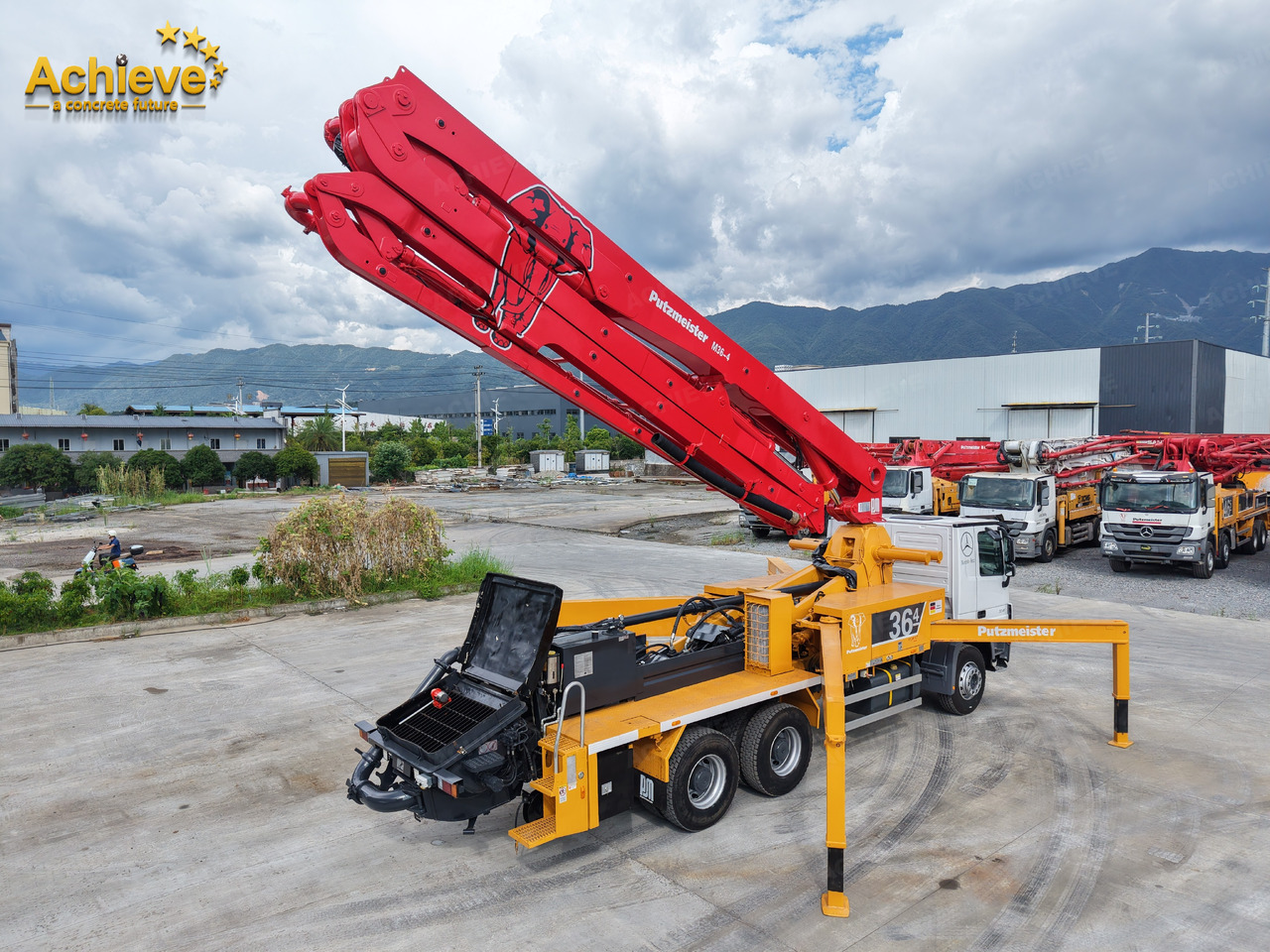 Concrete pump truck PUTZMEISTER Mercedes-Benz M36-4 2018 ACTROS 3341【ACHIEVE】TOP CONDITION!!!: picture 10 Concrete pump truck PUTZMEISTER Mercedes-Benz M36-4 2018 ACTROS 3341【ACHIEVE】TOP CONDITION!!!: picture 10