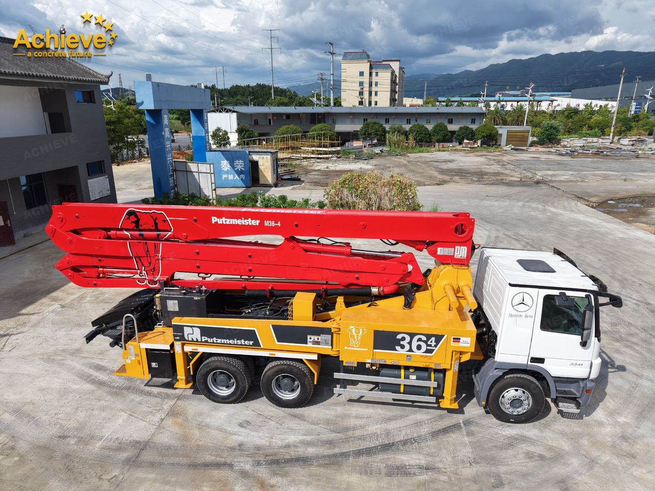 Concrete pump truck PUTZMEISTER Mercedes-Benz M36-4 2018 ACTROS 3341【ACHIEVE】TOP CONDITION!!!: picture 6 Concrete pump truck PUTZMEISTER Mercedes-Benz M36-4 2018 ACTROS 3341【ACHIEVE】TOP CONDITION!!!: picture 6
