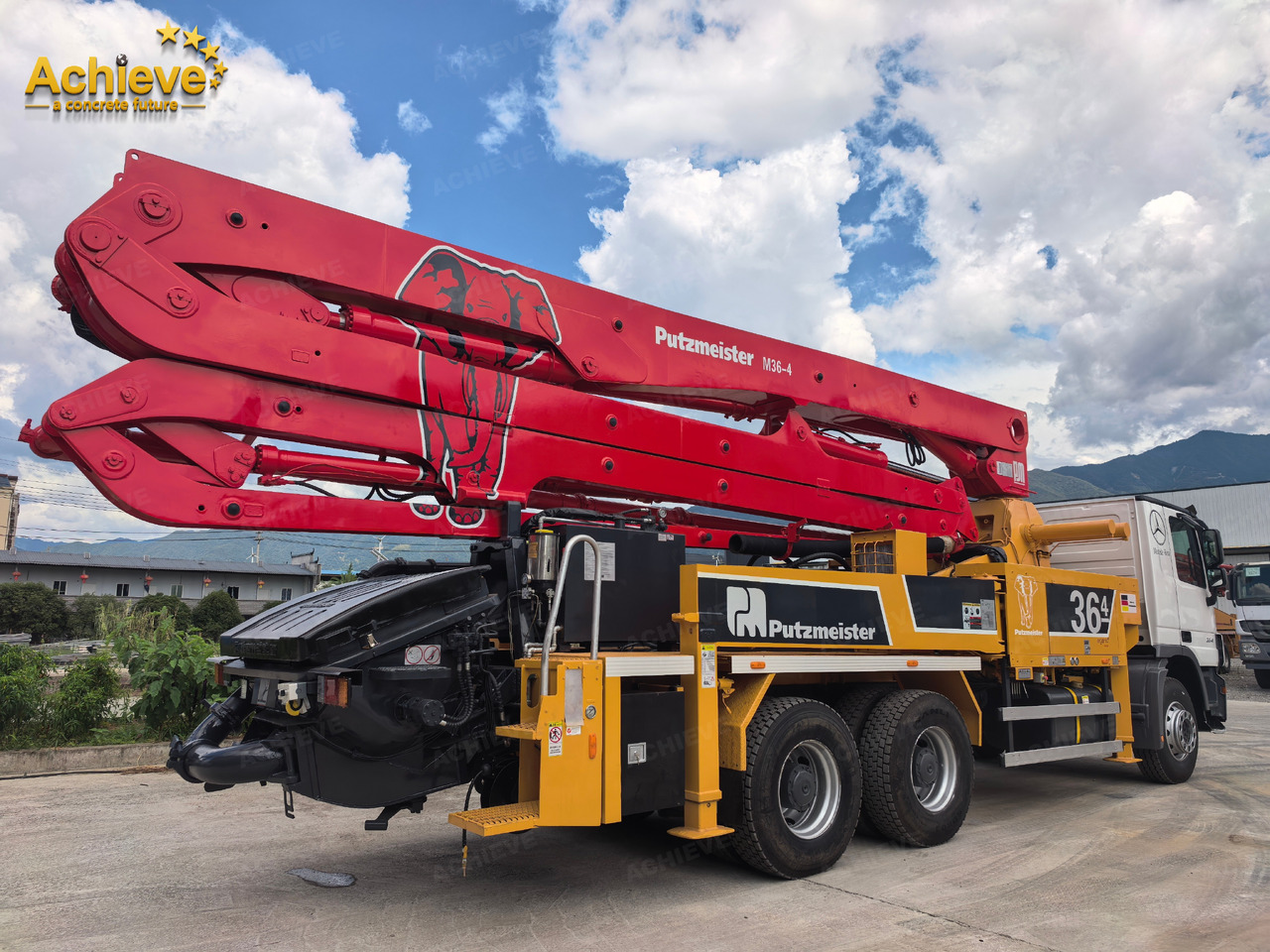 Concrete pump truck PUTZMEISTER Mercedes-Benz M36-4 2018 ACTROS 3341【ACHIEVE】TOP CONDITION!!!: picture 27 Concrete pump truck PUTZMEISTER Mercedes-Benz M36-4 2018 ACTROS 3341【ACHIEVE】TOP CONDITION!!!: picture 27