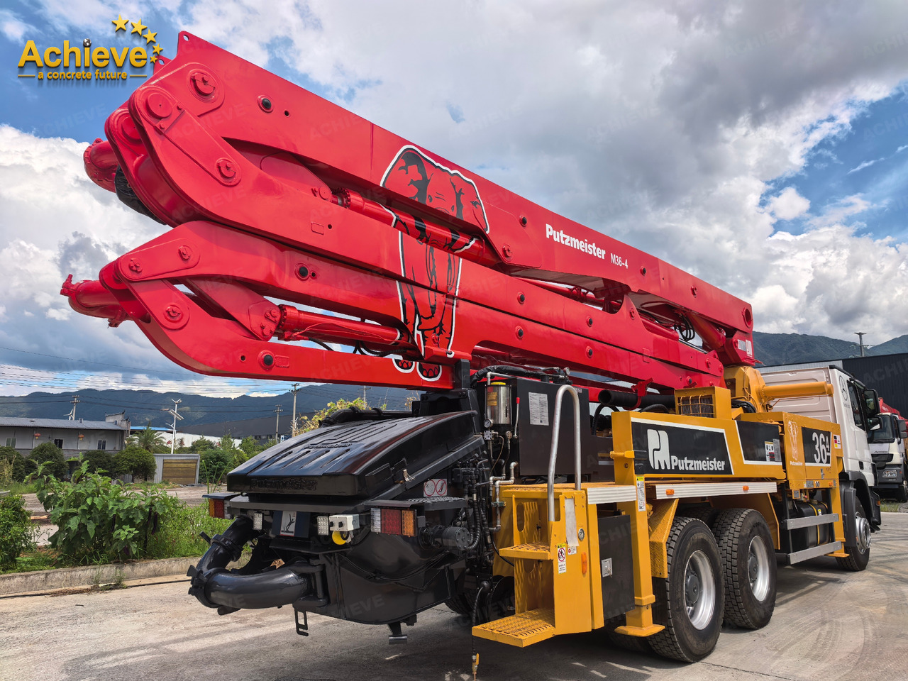 Concrete pump truck PUTZMEISTER Mercedes-Benz M36-4 2018 ACTROS 3341【ACHIEVE】TOP CONDITION!!!: picture 24 Concrete pump truck PUTZMEISTER Mercedes-Benz M36-4 2018 ACTROS 3341【ACHIEVE】TOP CONDITION!!!: picture 24