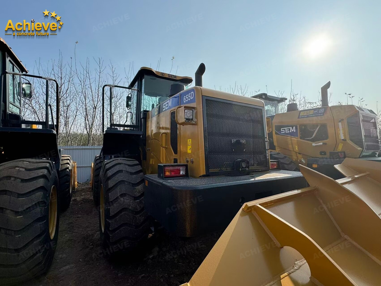 SEM SEM655D 2.7-4.5 m³ 6TON Diesel 2023 162kw 【ACHIEVE】TOP CONDITION!!! - Wheel loader: picture 3 SEM SEM655D 2.7-4.5 m³ 6TON Diesel 2023 162kw 【ACHIEVE】TOP CONDITION!!! - Wheel loader: picture 3