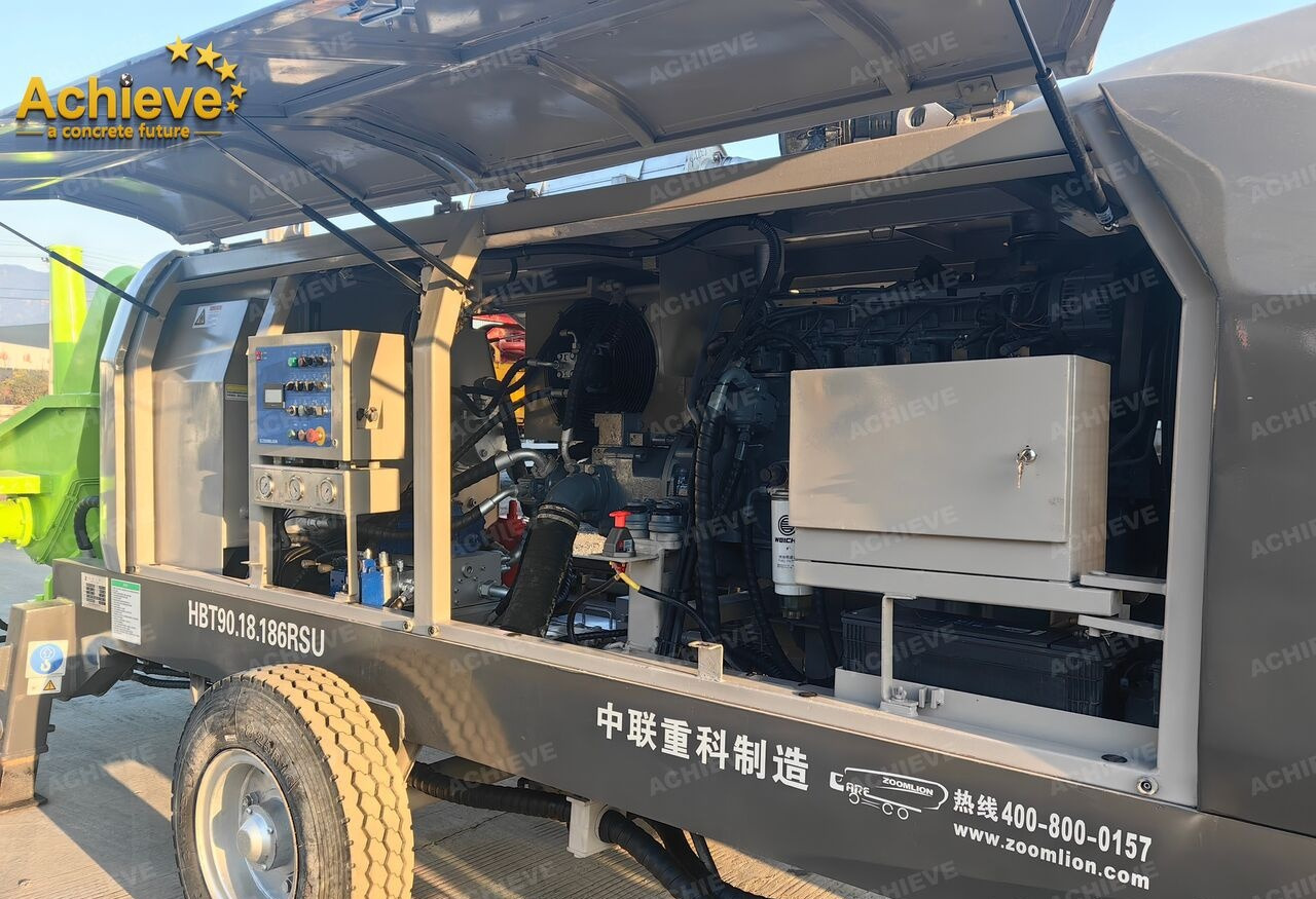 Stationary concrete pump Zoomlion 2022 Zoomlion HBT 90.18.186RSU 【ACHIEVE】TOP CONDITION!!!: picture 13