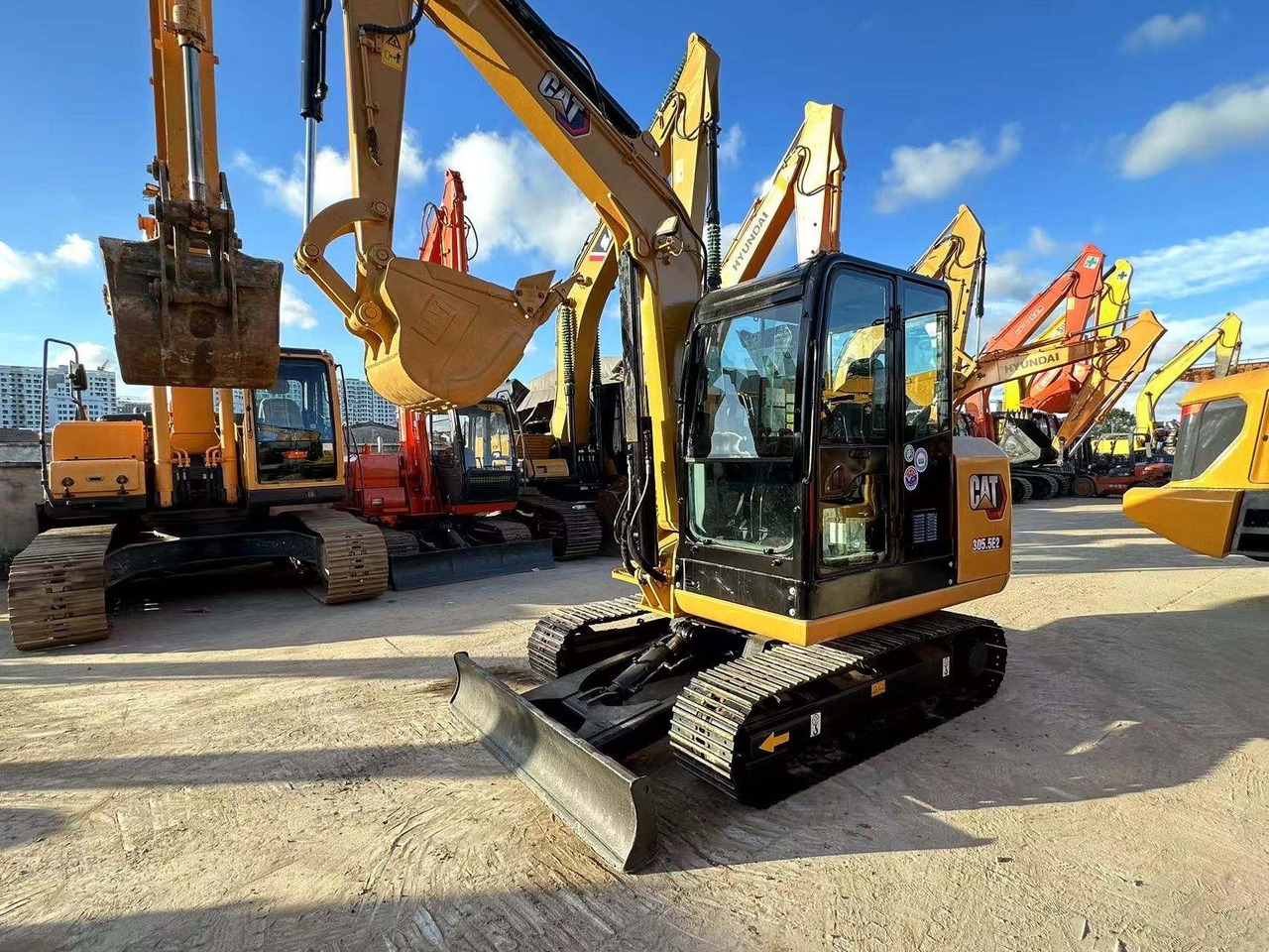 CATERPILLAR Used Excavator CAT 305.5E 5.3 Ton C2.4 DI Engine Mini Compact Construction Digger - Mini excavator: picture 3 CATERPILLAR Used Excavator CAT 305.5E 5.3 Ton C2.4 DI Engine Mini Compact Construction Digger - Mini excavator: picture 3