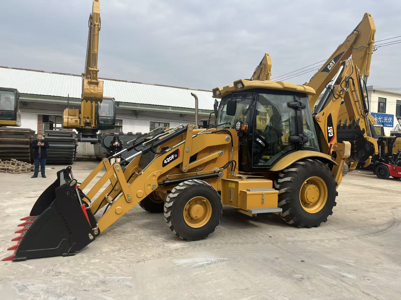 Caterpillar New 420F Backhoe Loader CAT 93hp Construction Loader Backhoe Global Export - Backhoe loader: picture 2 Caterpillar New 420F Backhoe Loader CAT 93hp Construction Loader Backhoe Global Export - Backhoe loader: picture 2