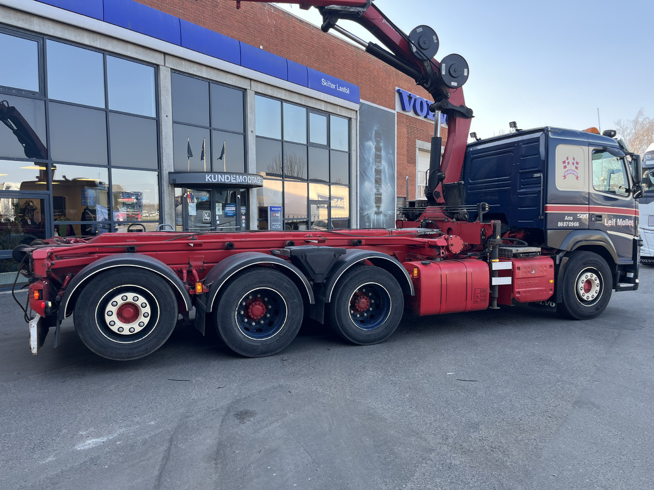 Volvo FM 500 8x4 - Cable system truck, Crane truck: picture 3 Volvo FM 500 8x4 - Cable system truck, Crane truck: picture 3