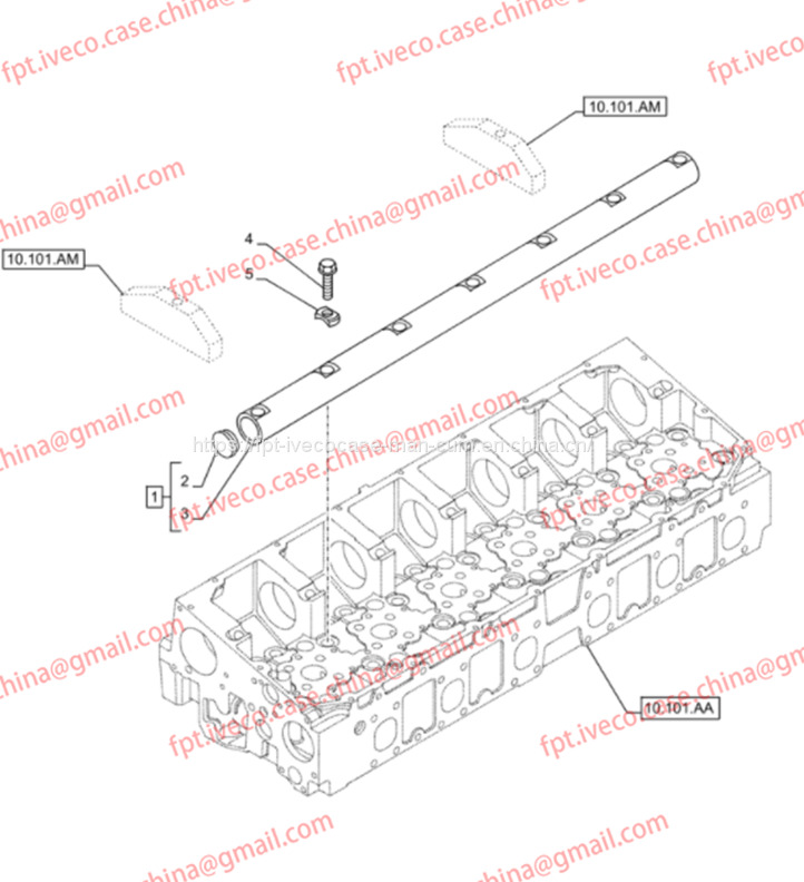 FPT IVECO CASE Cursor9 F2CFE614A*B041/F2CGE614F*V004 5802431166 Rockshaft504189213 - Engine and parts: picture 1 FPT IVECO CASE Cursor9 F2CFE614A*B041/F2CGE614F*V004 5802431166 Rockshaft504189213 - Engine and parts: picture 1