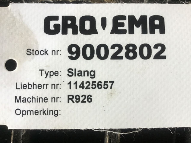 Liebherr A928 / R926 / R930 - Air intake pipe: picture 4 Liebherr A928 / R926 / R930 - Air intake pipe: picture 4