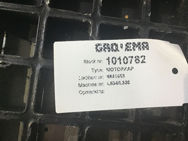 New Hood Liebherr Engine Hood: picture 14