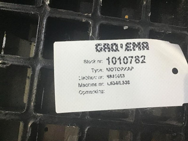 New Hood Liebherr Engine Hood: picture 20